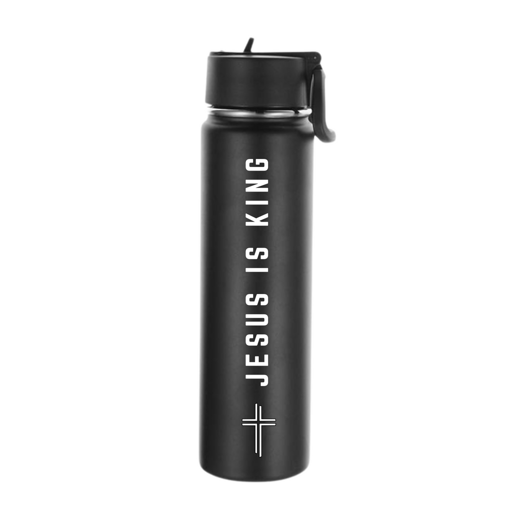 'Jesus is King' – Aluminum Bottle