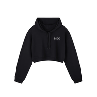 2:20 Cropped Women's Hoodie