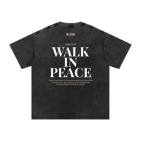 "Walk in Peace" Oversized Tee