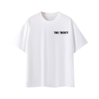 "Live With Purpose" Oversized Tee – White