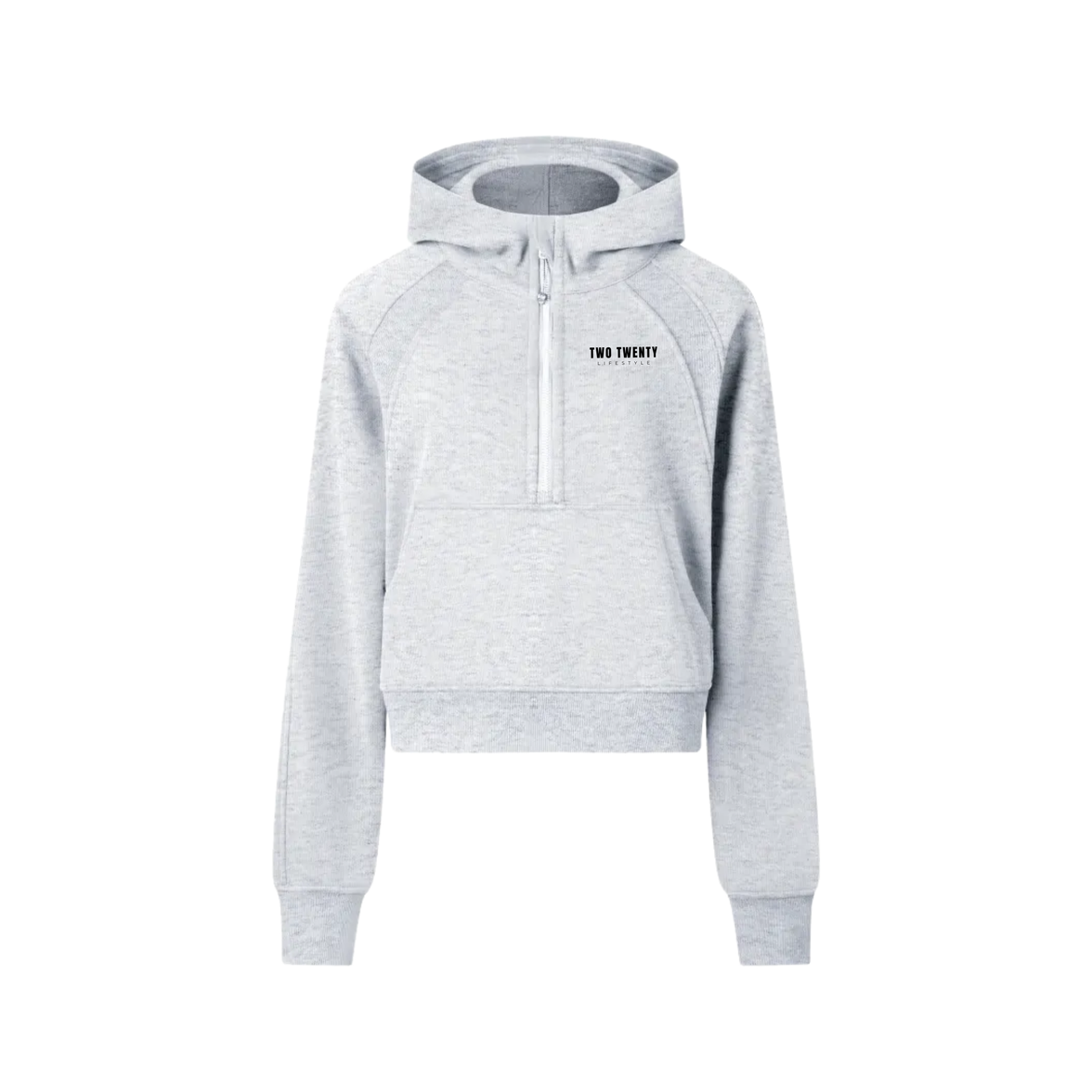 2:20 Lifestyle Cropped Half-Zip Hoodie