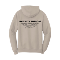 "Live With Purpose" Hoodie – Sandstone