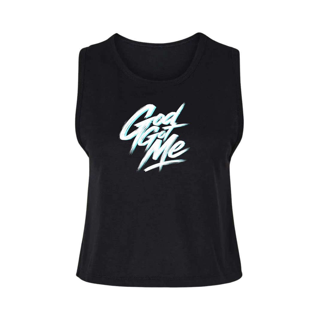 "God Got Me" - Cropped Tank